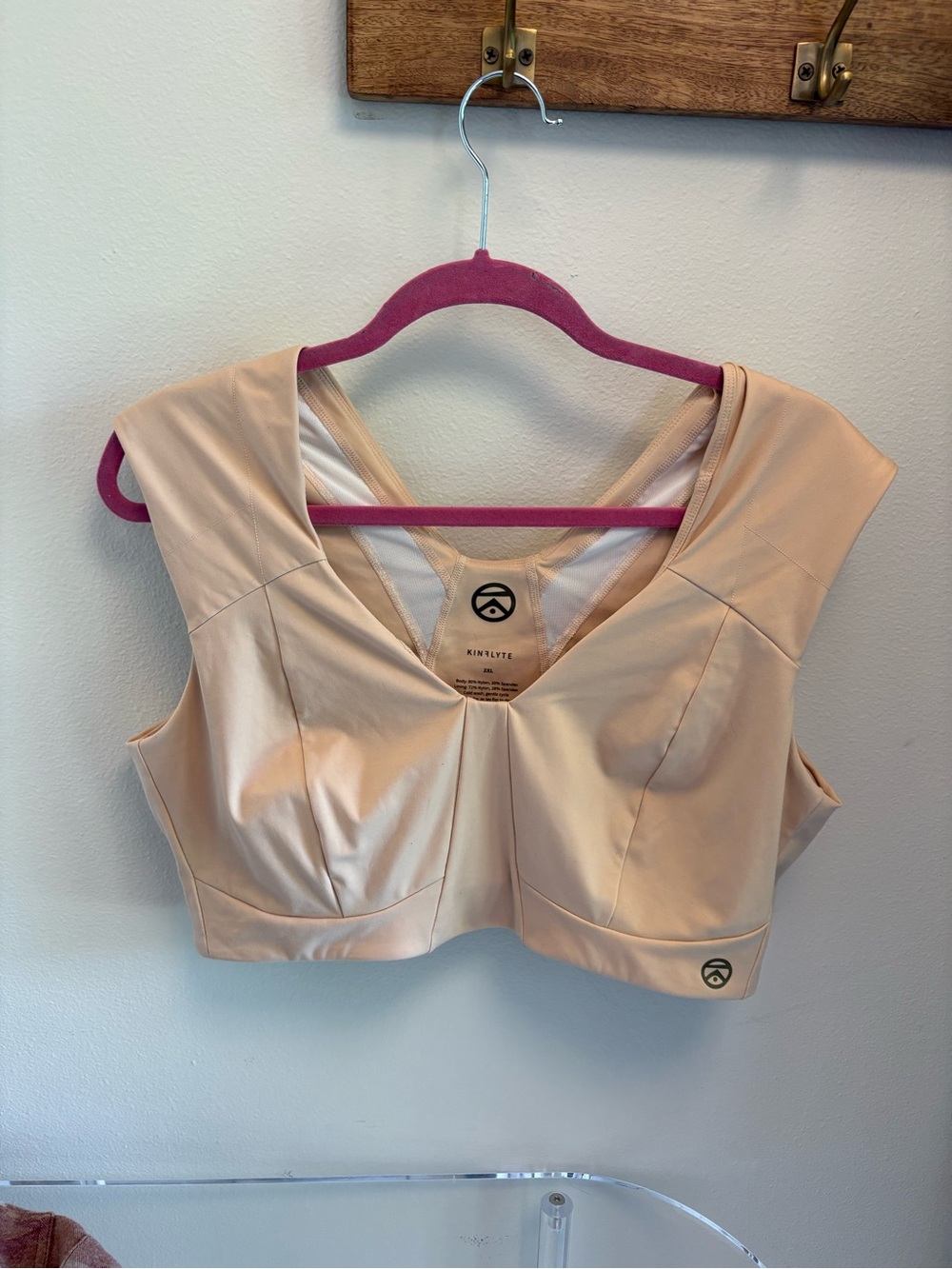 Kinflyte Freedom Eco Jersey Posture Back Support Bra Top